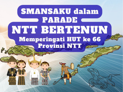 SMANSAKU dalam Parade NTT Bertenun 2024