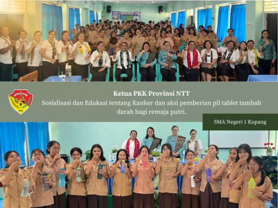 Kunjungan Ketua dan Wakil Ketua Tim Penggerak PKK Prov. NTT 12 Maret 2025