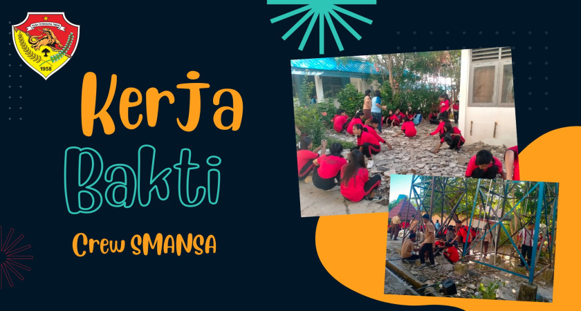 Kerja Bakti Rutin Warga SMANSA