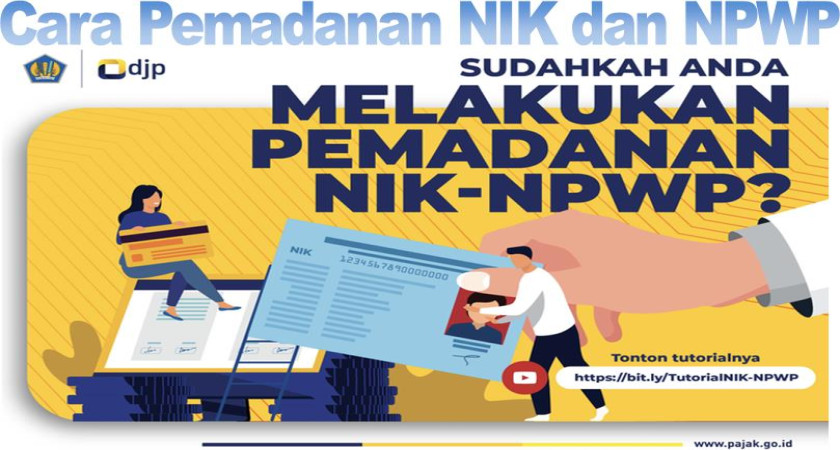 Cara Pemadanan NIK dan NPWP