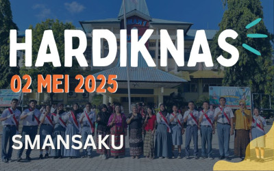 Upacara Peringatan Hari Pendidikan Nasional Tingkat Satuan Pendidikan SMAN 1 Kupang tahun 2025