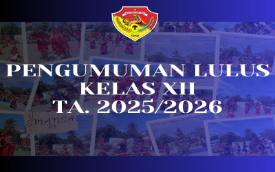 PENGUMUMAN KELULUSAN KELAS XII TAHUN AJARAN 2025/2026